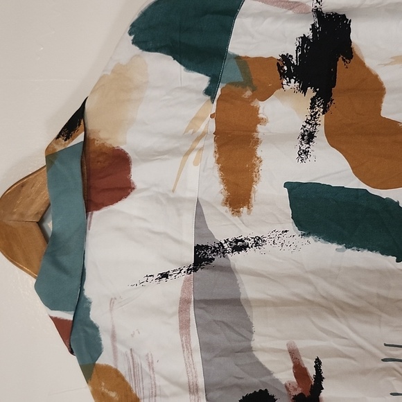 Abstract Print Short Sleeve Shirt - Picture 7 of 7